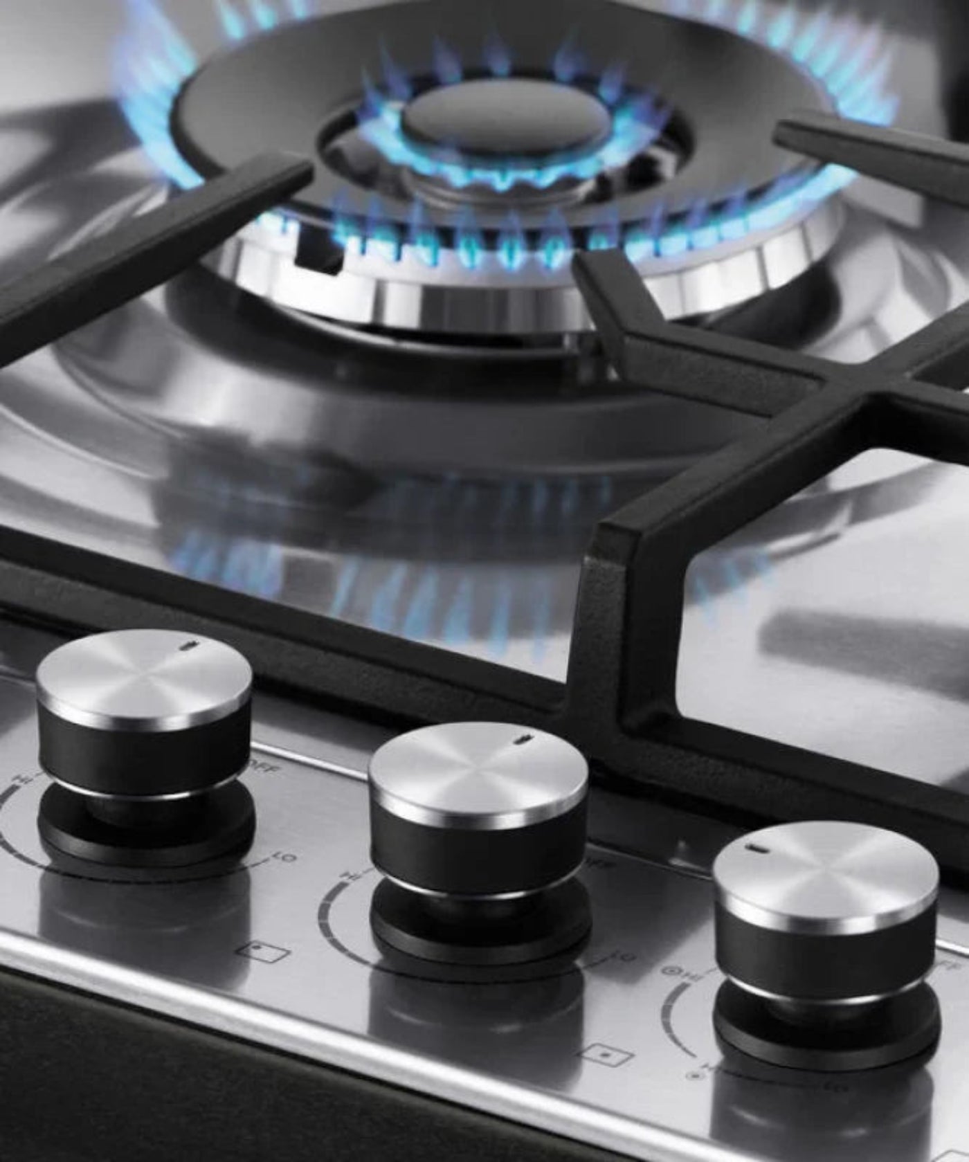 Fisher Paykel Gas on Steel Cooktop, 36", LPG Other - CG365DLPX1N
