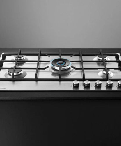 Fisher Paykel Gas on Steel Cooktop, 36", LPG Other - CG365DLPX1N