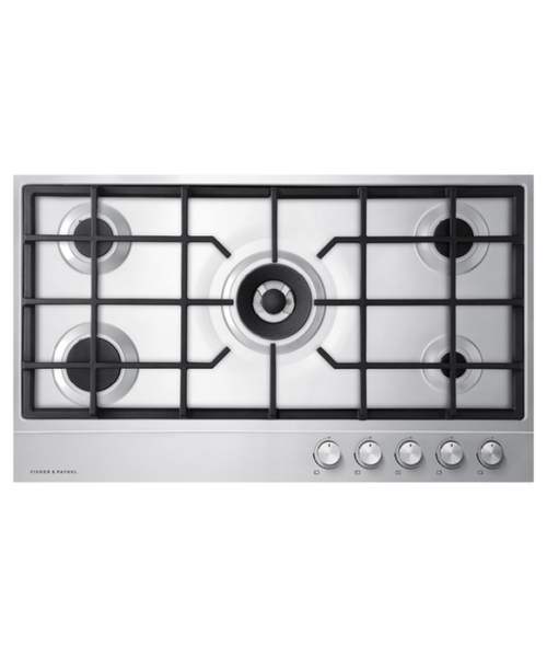 Fisher Paykel 36" Series 7 5 Burner Gas Cooktop, Natural Gas Stainless Steel - CG365DNGX1N