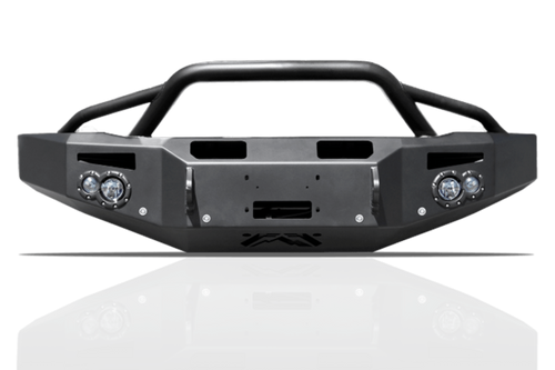 Fab Fours CH05-A1352-1 Chevy Silverado 2500/3500 2003-2007 Premium Front Bumper Winch Ready with Pre-Runner Guard