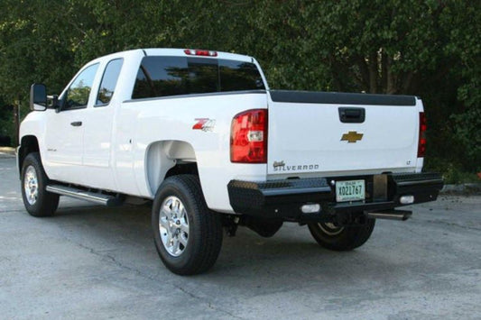 Fab Fours CH11-T2150-1 Chevy Silverado 2500/3500 2011-2014 Black Steel Rear Bumper