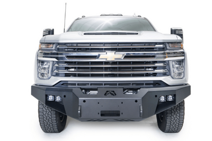 Fab Fours CH20-A4951-1 Chevy Silverado 2500/3500 2020-2023 Premium Front Bumper Sensor Winch Ready No Guard