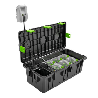 EGO Power+ Commercial 6-Port Mobile Charging Case with Charging Adapter Kit - CHU6001