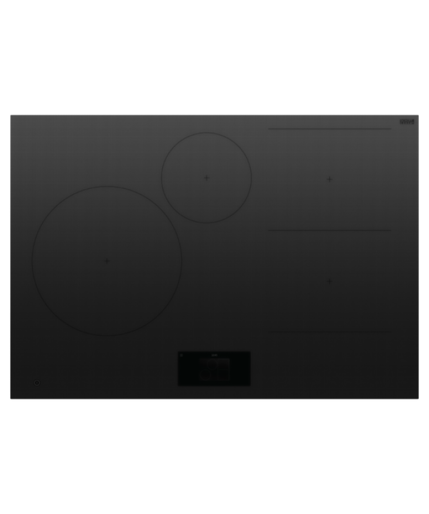 Fisher Paykel 30" Series 9 4 Zone Induction Cooktop, with SmartZone Black - CI304DTTB1