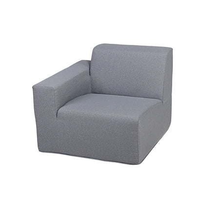 Deko Living 2 Piece Seating Gray Compressed Foam Sectional Sofa  - CIF50017SET