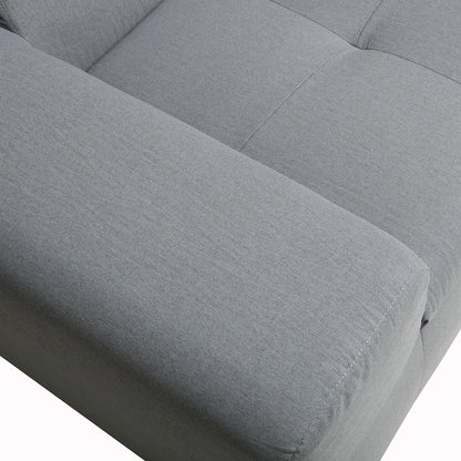 Deko Living 2 Piece Seating Gray Compressed Foam Sectional Sofa  - CIF50017SET