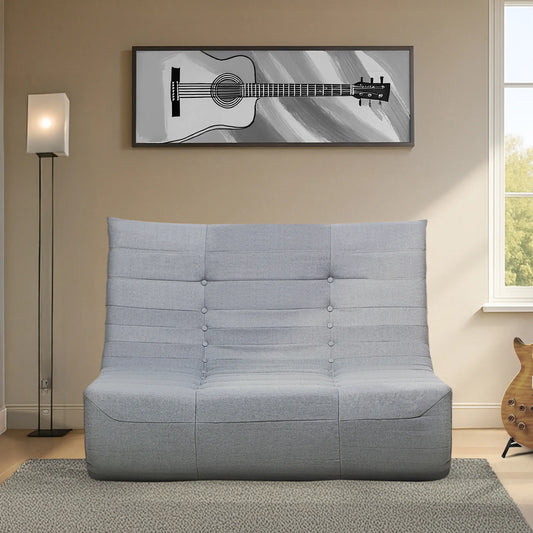 Deko Living Gray Compressed Foam Sofa  - CIF50019SOF