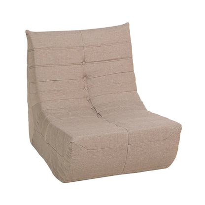 Deko Living 5 Piece Brown Compressed Foam Loveseat Sofa Chairs and Table Set  - CIF50119