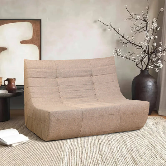 Deko Living Brown Compressed Foam Sofa  - CIF50119SOF