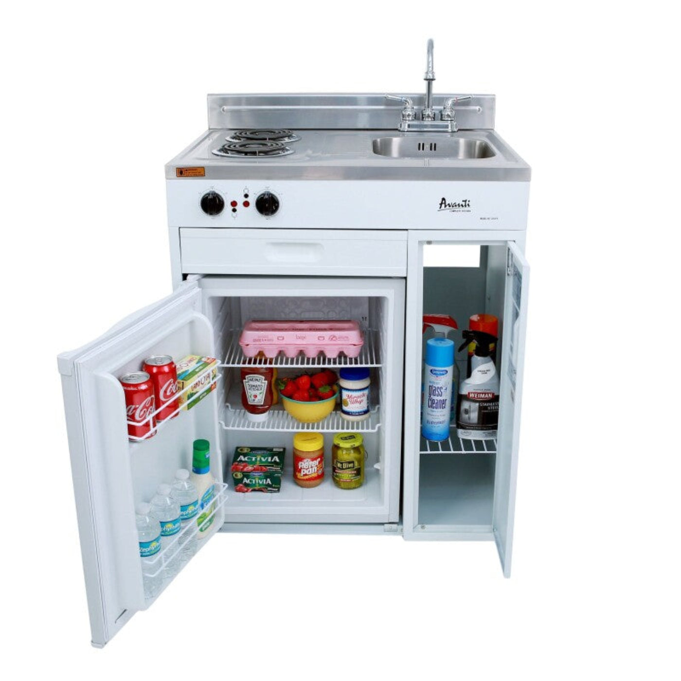 Avanti 30" Compact Miniature Kitchen White - CK3016
