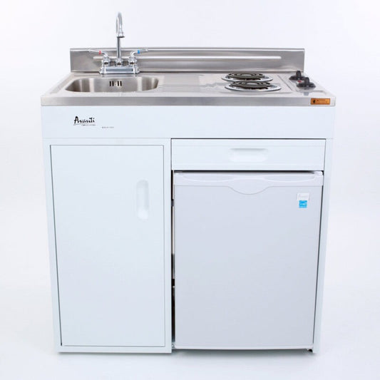 Avanti CK3616 Avanti 36" Compact Miniature Kitchen White - CK3616