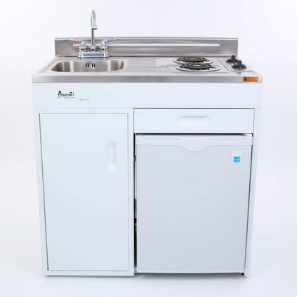 Avanti CK3616 Avanti 36" Compact Miniature Kitchen White - CK3616