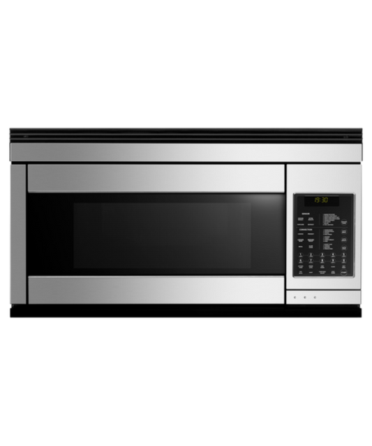 Fisher Paykel Over the Range Microwave, 30" Stainless Steel - CMOH30SS3T