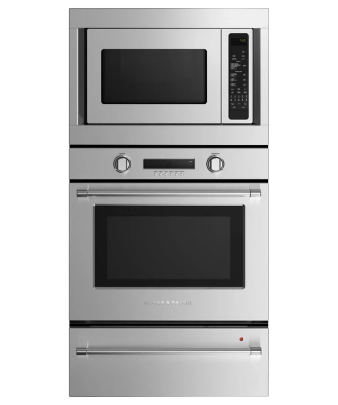 Fisher Paykel 24" Series 5 Contemporary Microwave Oven Trim Kit Accessory Stainless Steel - CMOTTK30SS