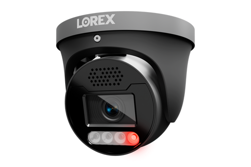 Lorex Connect X5 4K PoE Turret Camera with AI Color Night Vision - White/Black - CNE01P-1TB-AB1