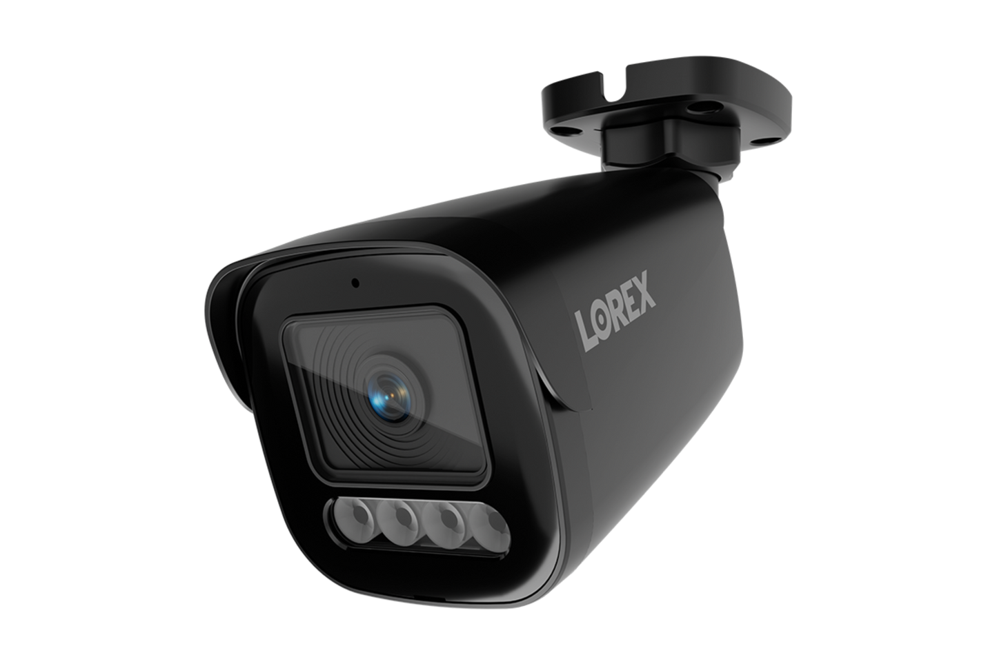Lorex Connect X3 4K Motorized Varifocal PoE Bullet Camera with Active Deterrence - Black/White - CNE01P-2BB-AB1