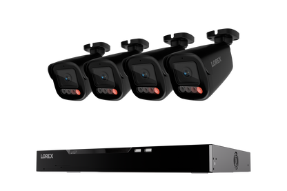 Lorex Connect X Series 4K 16-Channel Wired NVR System with X5 Bullet Security Cameras - 4TB - CNX5-BB4-16CH4T