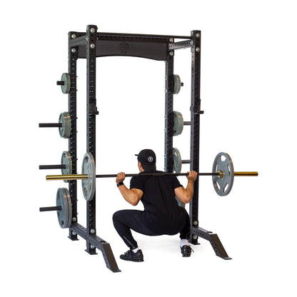 Bells Of Steel Hydra Collegiate Power Rack - Prebuilt (3" x 3", ⅝" Holes) - COLL-HDR-PREBLT