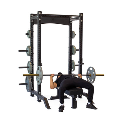 Bells Of Steel Hydra Collegiate Power Rack - Prebuilt (3" x 3", ⅝" Holes) - COLL-HDR-PREBLT