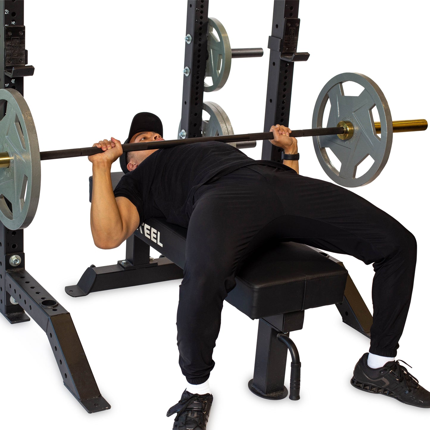 Bells Of Steel Hydra Collegiate Power Rack - Prebuilt (3" x 3", ⅝" Holes) - COLL-HDR-PREBLT