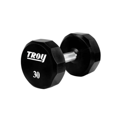 TROY COMMPAC-TSDU100 Urethane Dumbbell Set with Racks
