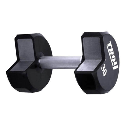TROY COMMPAC-TSDU100 Urethane Dumbbell Set with Racks