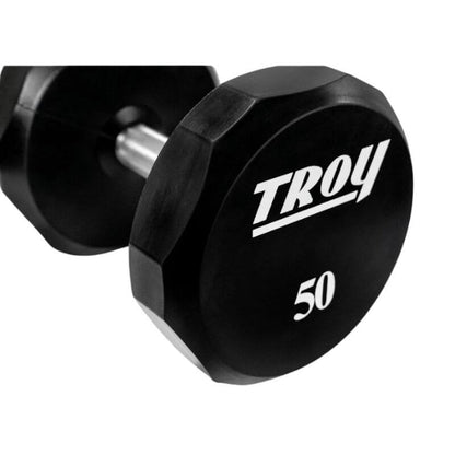 TROY COMMPAC-TSDU100 Urethane Dumbbell Set with Racks