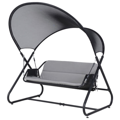 Deko Living Outdoor Patio Swing Chair with Canopy  - COP20204
