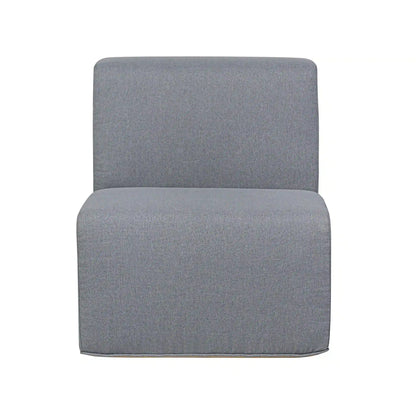 Deko Living 4 Piece Seating Gray Outdoor Compressed Foam Sectional Sofas and Ottoman Set  - COP30017