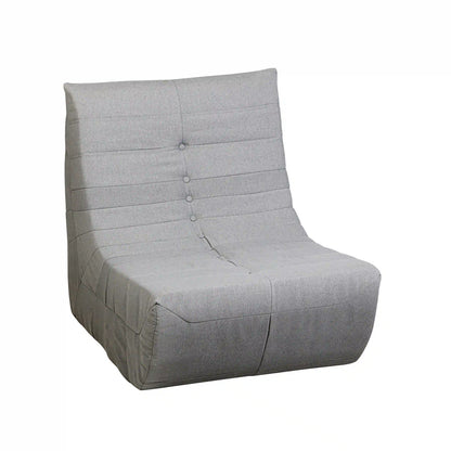 Deko Living 5 Piece Gray Outdoor Compressed Foam Loveseat Sofa Chairs and Table Set  - COP30019