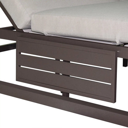 Deko Living Outdoor Biege Rectangular Patio Daybed  - COP30504CHPG