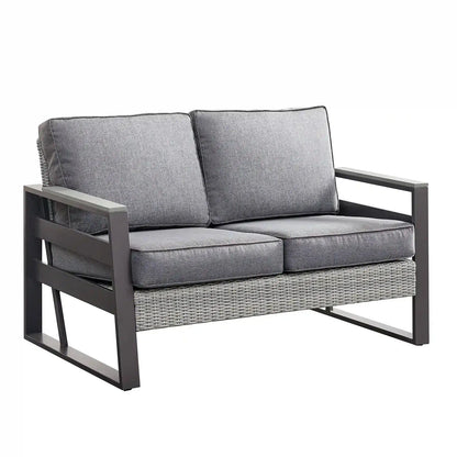 Deko Living Tricarico Outdoor Patio Set & Firepit  - COP30901