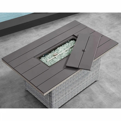 Deko Living Tricarico Outdoor Patio Set & Firepit  - COP30901