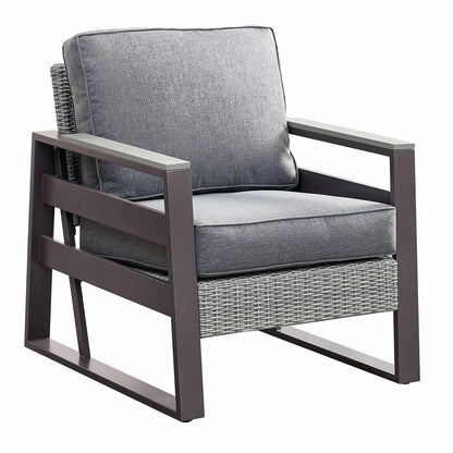 Deko Living Tricarico Outdoor Patio Set & Firepit  - COP30901