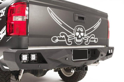 Fab Fours CS14-E3151-1 GMC Sierra 1500 2014-2018 Vengeance Rear Bumper with Sensor