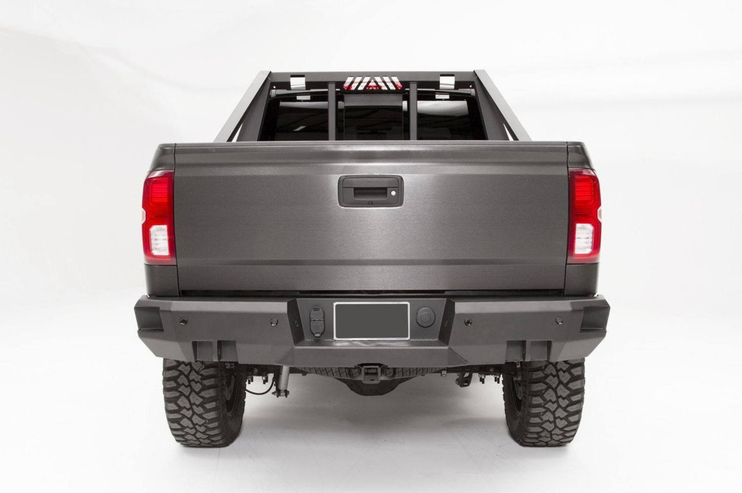 Fab Fours Premium Rear Bumper 2014-2018 GMC Sierra 1500 CS14-W3151-1