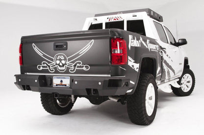 Fab Fours Premium Rear Bumper 2014-2018 GMC Sierra 1500 CS14-W3151-1