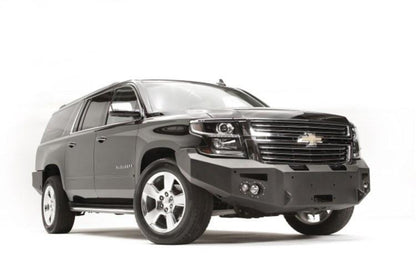 Fab Fours CS15-F3551-1 Chevy Suburban 1500 2015-2020 Premium Front Bumper Sensor Winch Ready No Guard
