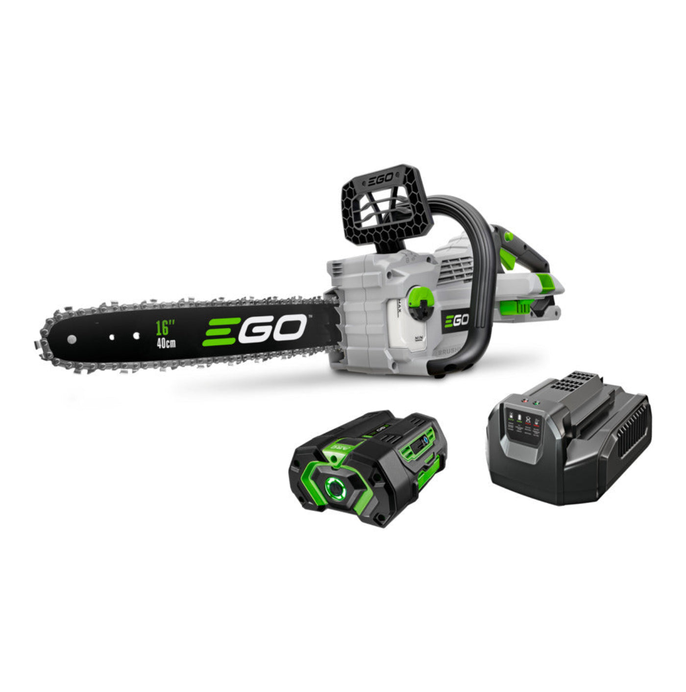 EGO Power+ New 16" Chain Saw with 4Ah Battery and 210W Standard Charger - CS1613