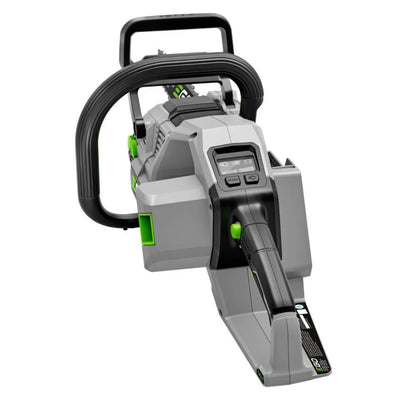 EGO Power+ 18 Inch Chain Saw with 2500W Motor, Digital Display and Adjustable LED Work Light with 6Ah Battery and Charger - CS1815