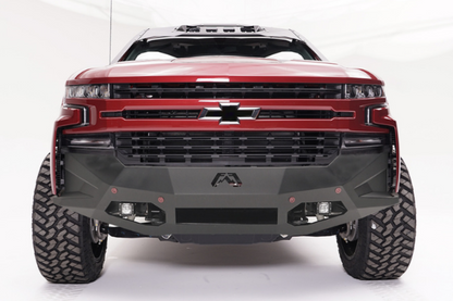 Fab Fours Vengeance Front Bumper No Guard Chevy Silverado 1500 2019-2022 CS19-D4051-1