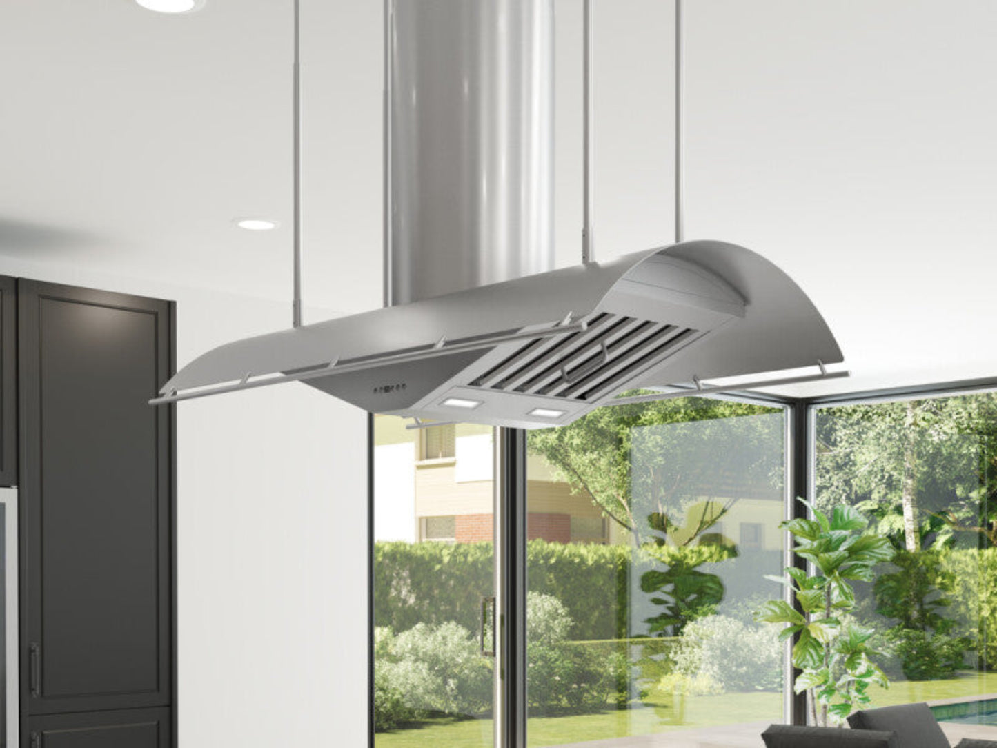 Zephyr CTPE48CSX 48" Trapeze Island Stainless Steel - CTPE48CSX