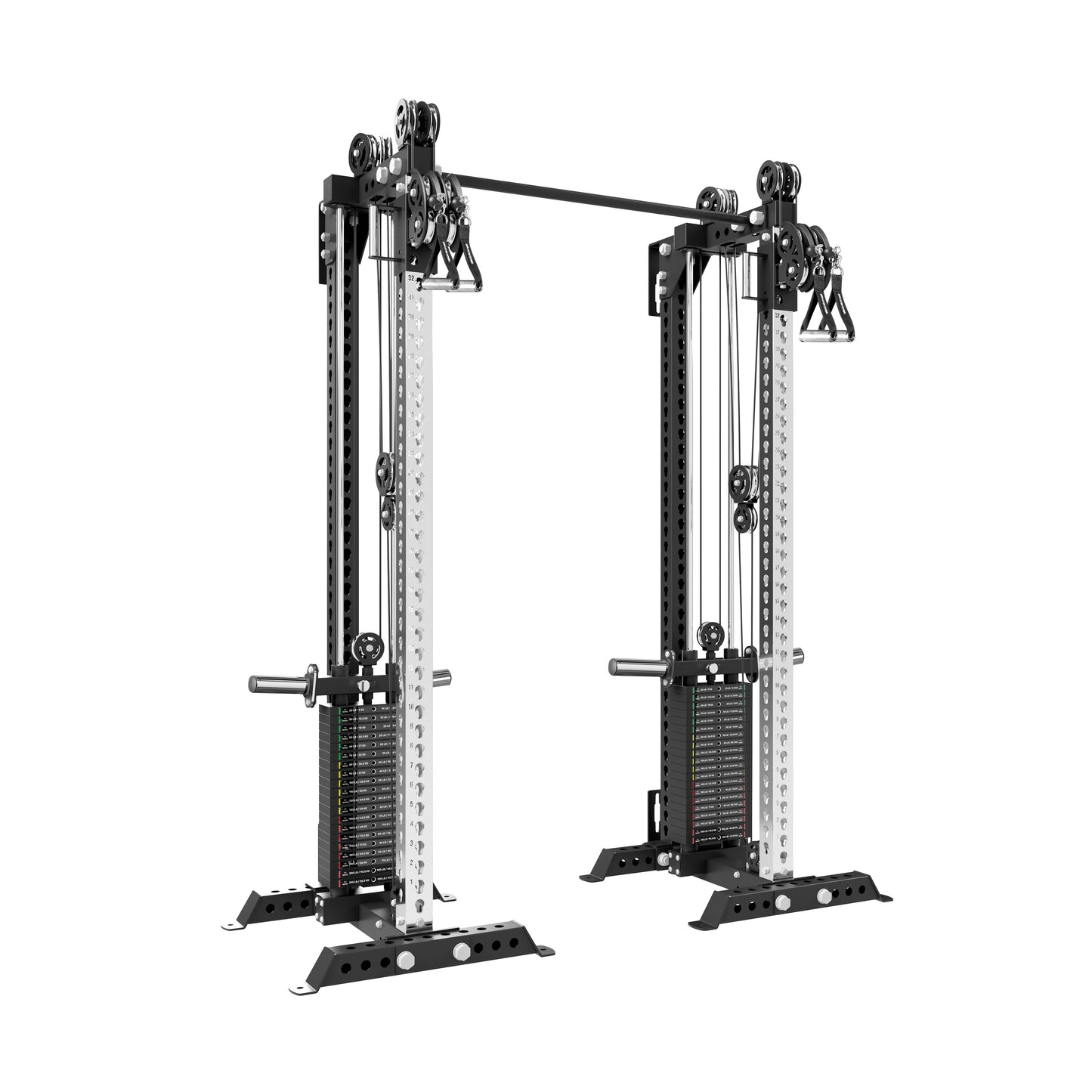 Bells Of Steel Oblivyon Tower - 3" x 3” Cable Tower Squat Stands - SS-3X3-STK-SET