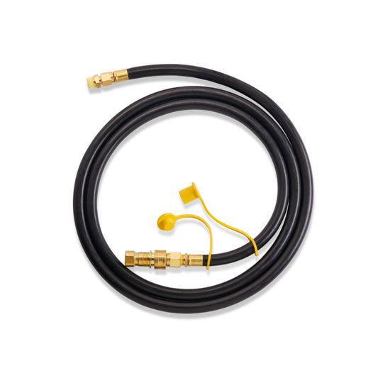 Crown Verity  20’ Natural Gas Hose with Quick Disconnect - 0.5” Diameter - ZCV-NGH05-20