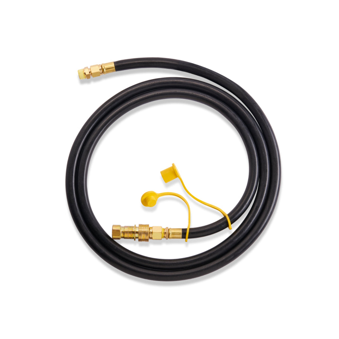 Crown Verity  20’ Natural Gas Hose with Quick Disconnect - 0.5” Diameter - ZCV-NGH05-20