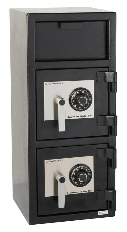 Hayman  Front Loading Double Door Deposit Safe - CV-F32-2-CC