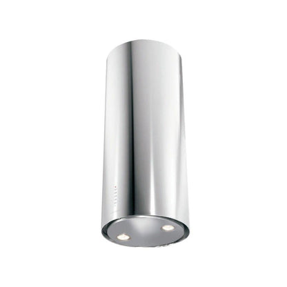 Faber Cylindra Isola 15 in. Island Mount Range Hood in Stainless Steel (CYLNIS15SS600) - CYLNIS15SS600