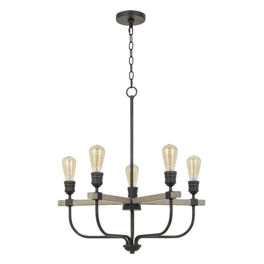 Cal Lighting Sion 5-Light Metal Rustic Chandelier - FX-3734-5