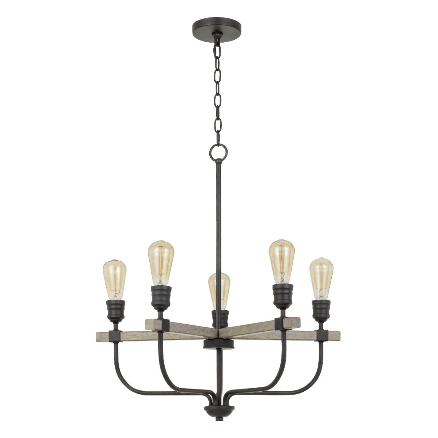 Cal Lighting Sion 5-Light Metal Rustic Chandelier - FX-3734-5