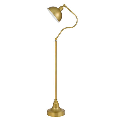 Cal Lighting Industrial Retro Floor Lamp with Half Dome Metal Shade - BO-3025FL-AB